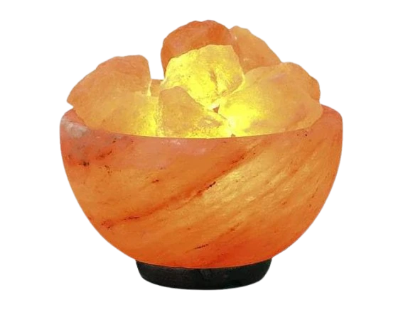 pink savor pink salt lamp