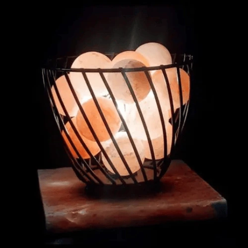 pink salt lamps by pink savor