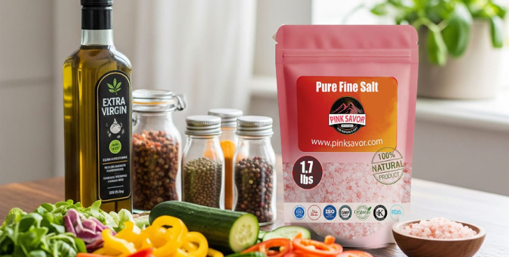 pink salt starter, pink salt 1.7 lb, pink salt, chef choice, Pakistan's pure pink salt