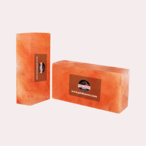 Natural Pink Salt Brick – 2" x 4" x 8"